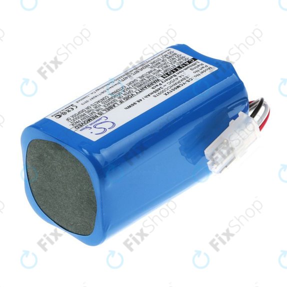 Batteria per iClebo ARTE YCR-M05, EBKRBKDL001039, Li-Ion, 3400mAh, 14.4V, HQ