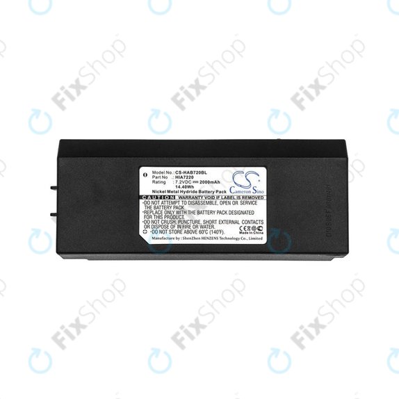Batteria per Hiab XS Drive, HIA7220, Ni-MH, 2000mAh, 7.2V, HQ