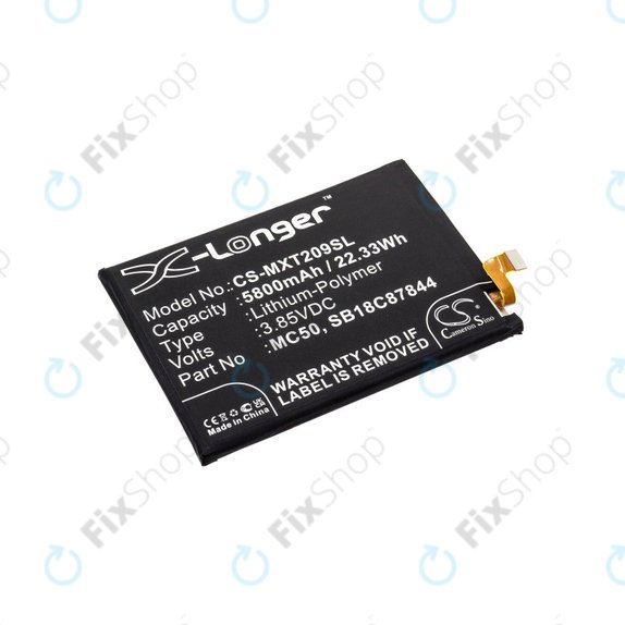 Batteria per Motorola Moto G9 Power, 5800mAh, Li-Pol, 3.85 V, MC50, HQ
