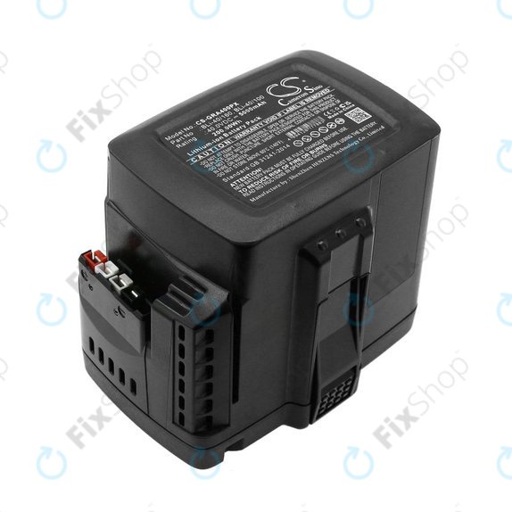 Batteria per Gardena Powercut Li40/30, Powermax Li-40/41, BLi-40/160, BLi-40/100, Li-Ion, 5000mAh, 40V, HQ