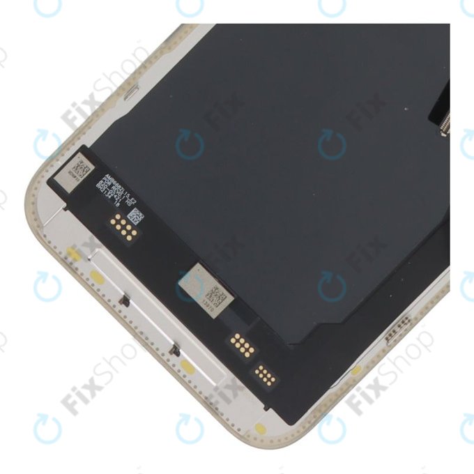 Schermo Soft OLED 120Hz per iPhone 15 Pro Max, Vetro touch con cornice, FixPremium