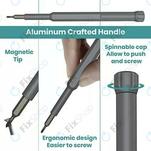 Set cacciaviti di precisione magnetici multiuso 25 in 1, Xiaomi Mijia Wiha