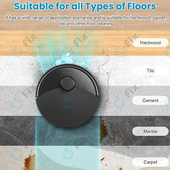 Panno lavapavimenti, 2 pz. per iRobot Roomba Plus 505, 507, 405, 4020
