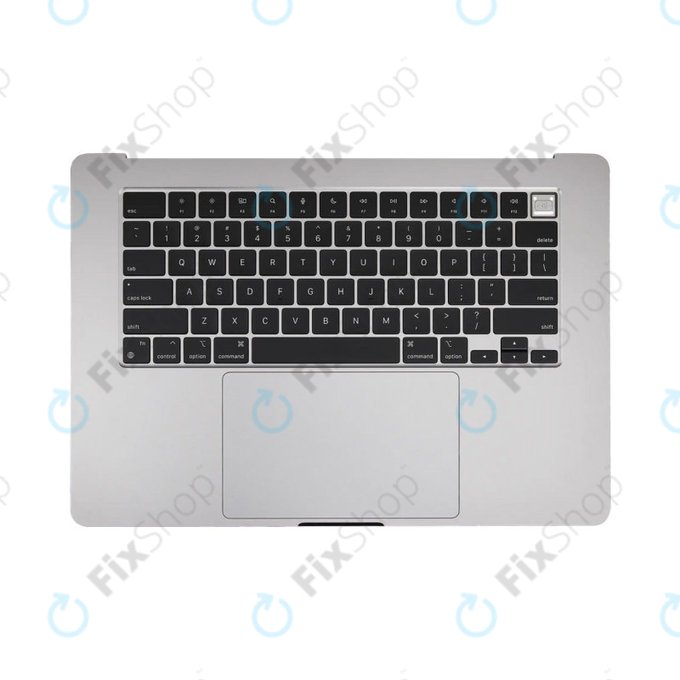Top case con tastiera US e batteria per MacBook Air 15", A3114 (2024), Space Gray, 661-40266, Genuine Apple