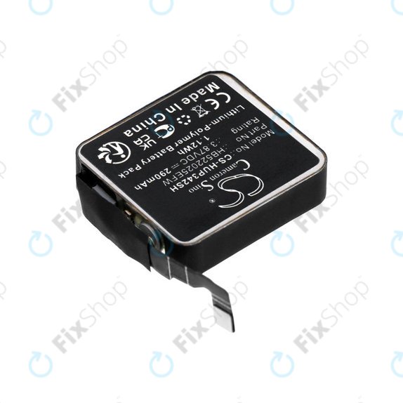 Batteria per Huawei Watch GT3 42mm, Watch GT3 Pro 42mm HB522025EFW, Li-Pol, 290mAh, 3.87V, HQ