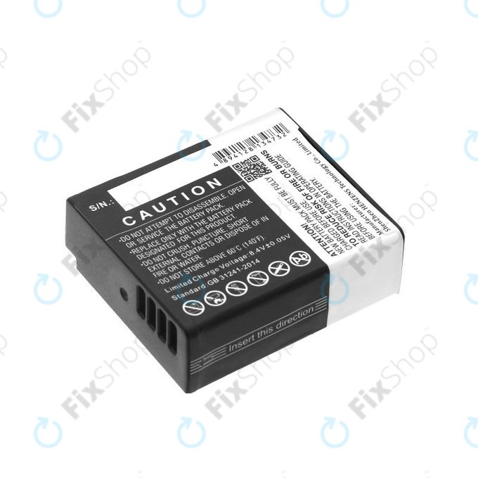Batteria per Leica D-Lux Type 109, Panasonic Lumix DMC-GF3, GX7, LX100, DMW-BLG10, Li-Ion, 980mAh, 7.4V, HQ