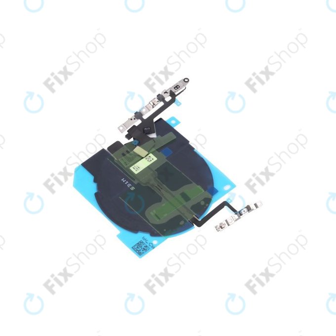 Chip di ricarica wireless con Cavo flex pulsanti accensione e volume e NFC per iPhone 14 Pro Max