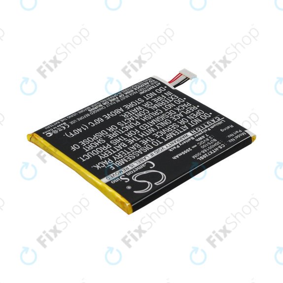 Batteria per HTC EVO One, 2000mAh, Li-Pol, 3.8 V, BJ75100, HQ