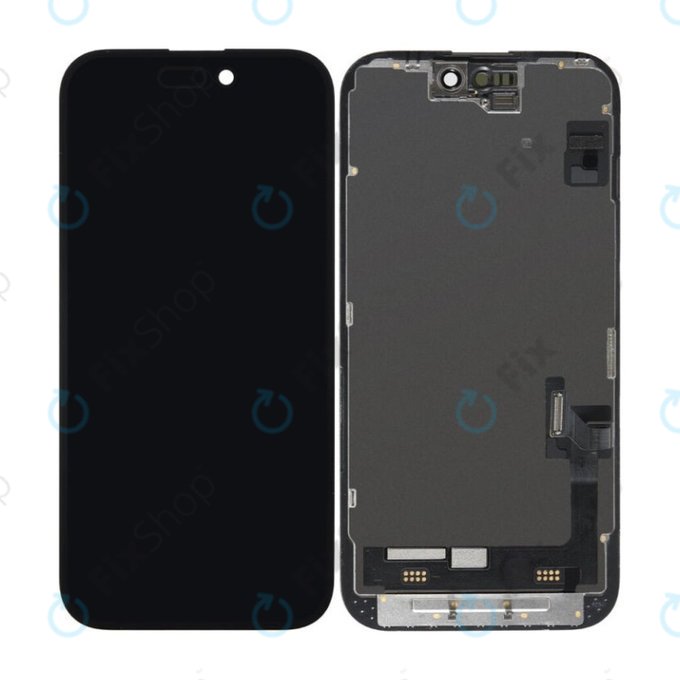 Schermo per iPhone 15 Plus, Vetro touch con cornice, Refurbished