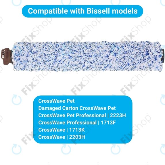 Spazzola per superfici dure 2380 in microfibra per Bissell CrossWave