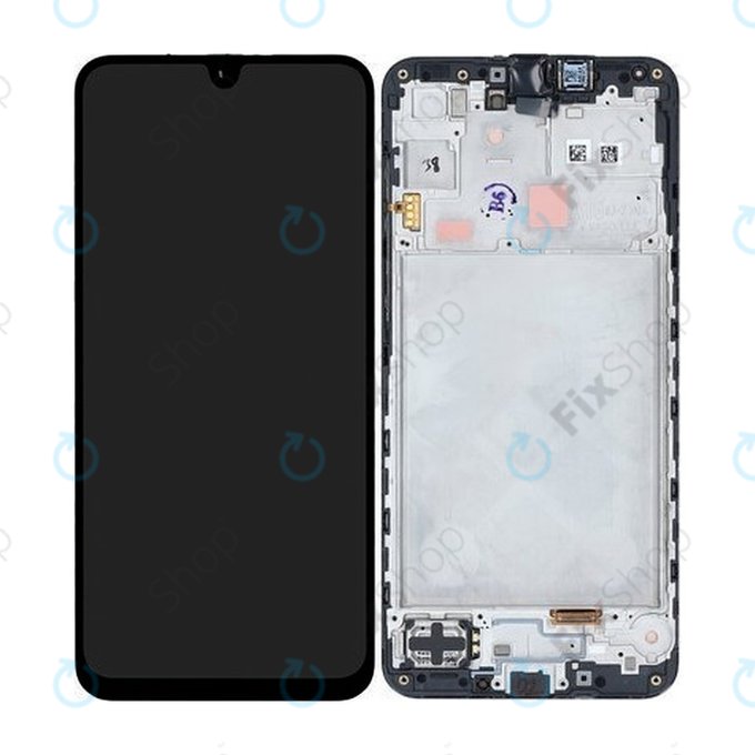 Schermo per Samsung A16 5G, Blue Black, Vetro touch con cornice, GH82-36143A, Genuine Service Pack