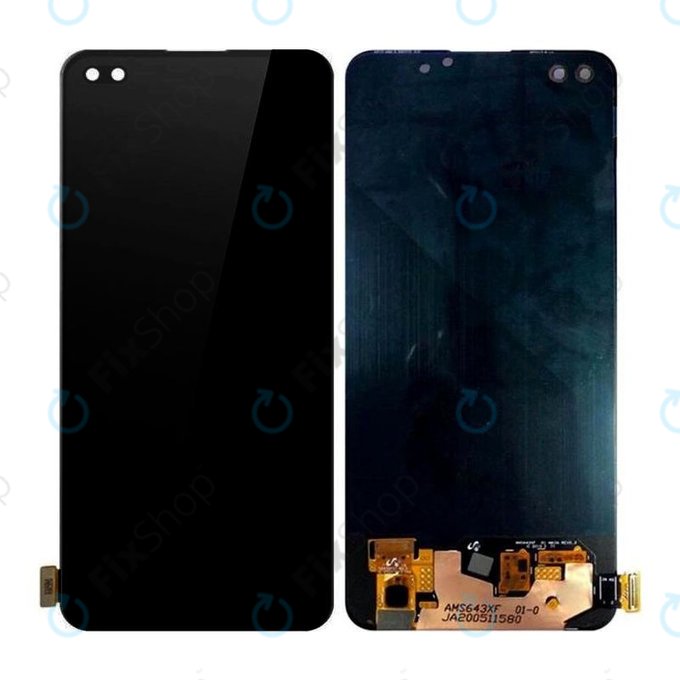 Schermo LCD per Oppo A93 CPH2121 CPH2123, Vetro touch senza cornice