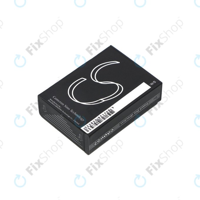 Batteria per Toshiba Camileo X200, X400, PA3985, Li-Ion, 1600mAh, 3.7V, HQ