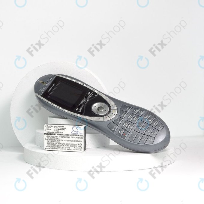 Batteria per Logitech Harmony 720, 780, 880, 890, 900, R-IG7, Li-Ion, 950mAh, 3.7V, HQ