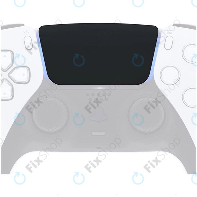Cover touchpad V2.0 (Black) per Sony PlayStation 5 DualSense controller