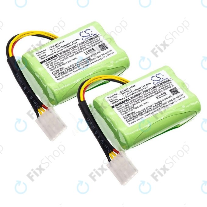 Batteria per Vorwerk Kobold VX100, Pack 945-0006, Ni-MH, 3500mAh, 7.2V, HQ