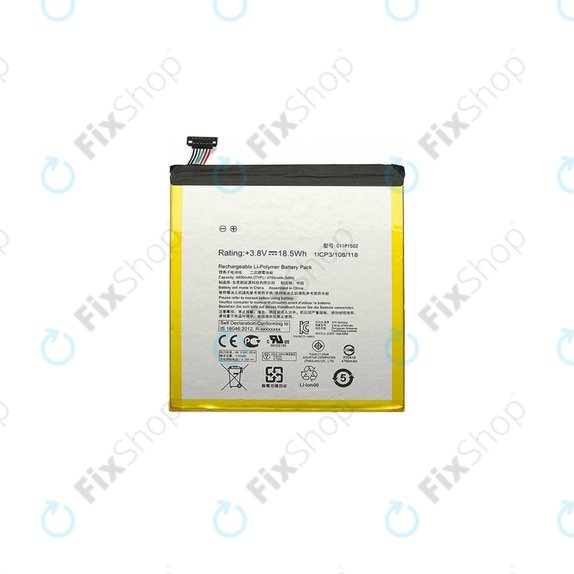 Batteria per Asus ZenPad 10 Z300, C11P1502, 4890mAh