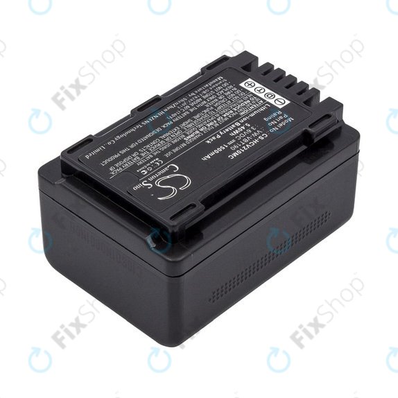 Batteria per Panasonic HC-V210, VW-VBT190, Li-Ion, 1500mAh, 3.6V, HQ