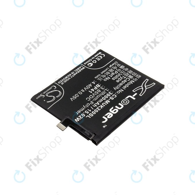 Batteria per Xiaomi Mi 9T, Redmi K20, 3900mAh, Li-Pol, 3.85 V, BP41, HQ