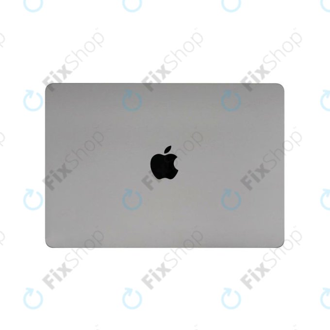 Schermo LCD per MacBook Air 15", A3114 (2024), con vetro frontale e copertura, Space Gray, 661-40259, Genuine Apple