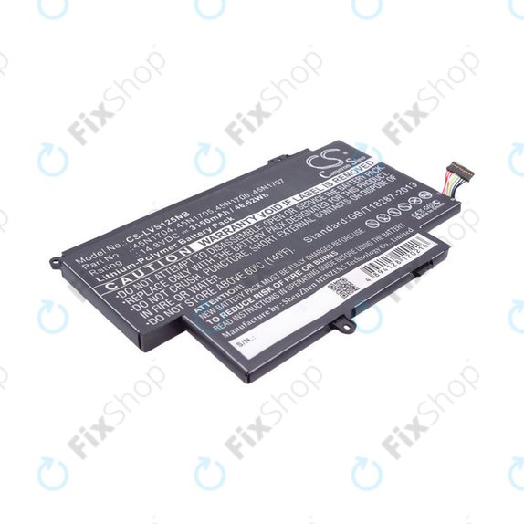 Batteria per Lenovo ThinkPad Yoga 12, Yoga S1, 45N1704, Li-Pol, 3150mAh, 14.8V, HQ