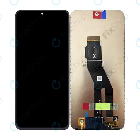 Schermo LCD per Honor X8a CRT-LX1 CRT-LX2 CRT-LX3, Vetro touch senza cornice