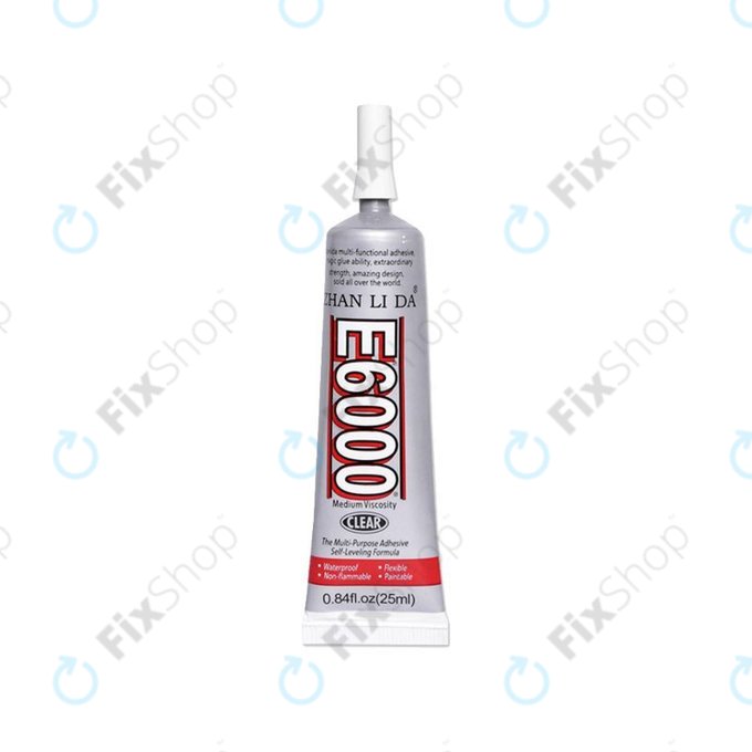 Adesivo E6000 25ml, Trasparent