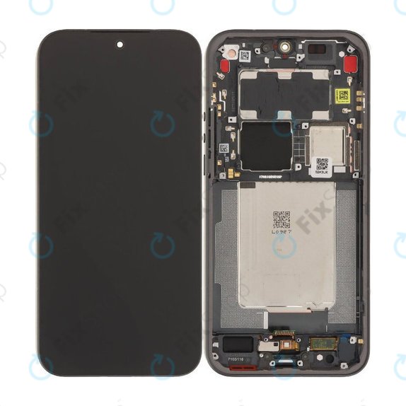 Schermo OLED per Xiaomi 17 Ultra, Black, Vetro touch con cornice