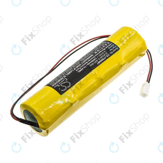 Batteria per Jablotron JA80A, Li-MnO2, 2CR34615, 12000mAh, 6V, HQ