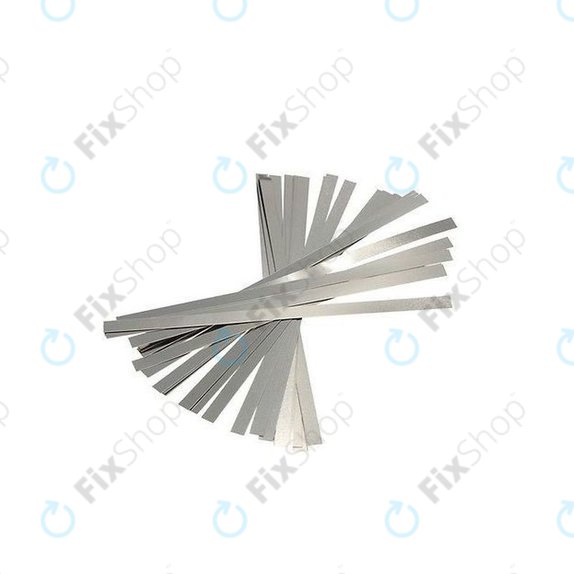 Striscia in nichel per batteria 0,15 x 7 x 100 mm, 10 pz