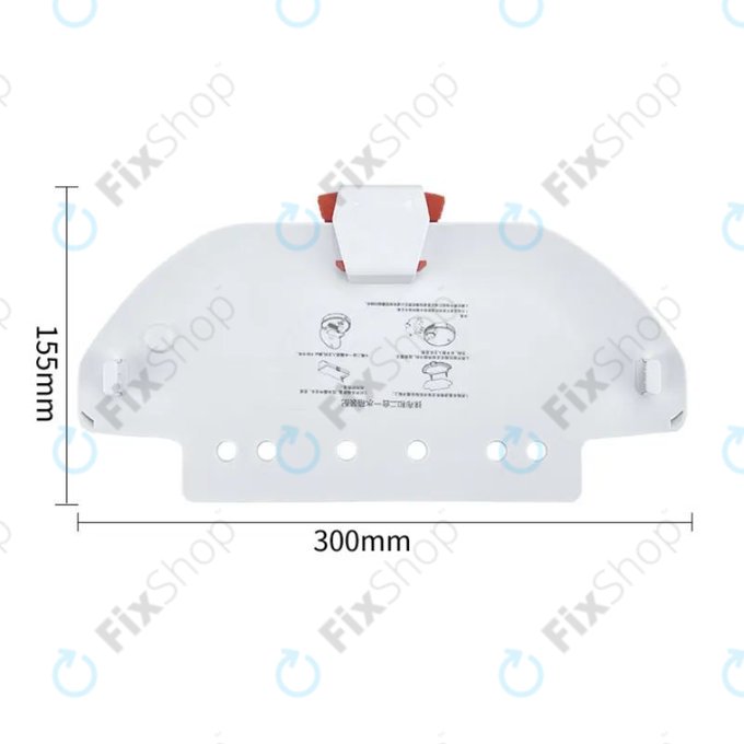 Cover inferiore per Xiaomi Mi Robot Vacuum Mop Pro P, 2S, Viomi V2 Pro, V3, SE, White