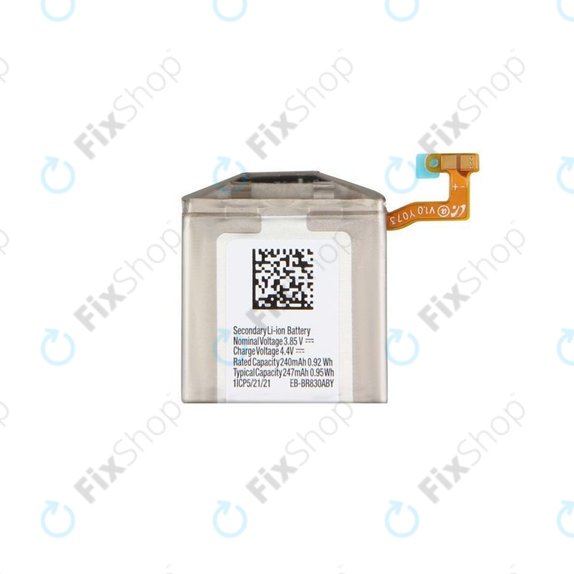 Batteria per Samsung Galaxy Watch 3 41mm R850, R855, Active2 40mm R830, R835, EB-BR830ABY, GH43-04968A, Genuine Service Pack