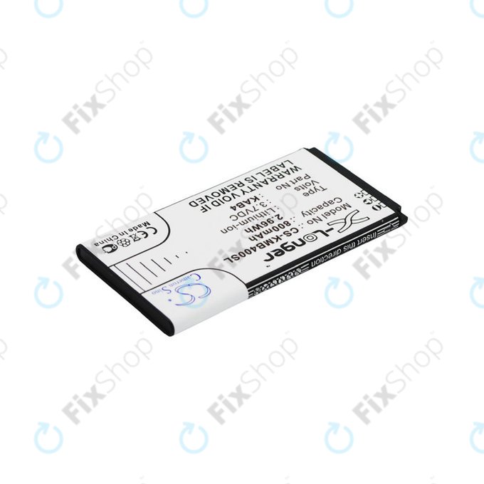 Batteria per Maxcom MM720, 800mAh, Li-Ion, 3.7 V, KAB4, HQ