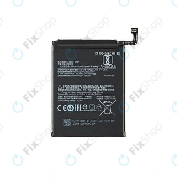 Batteria per Xiaomi Redmi 5 Plus (Redmi Note 5), BN44, 4000mAh