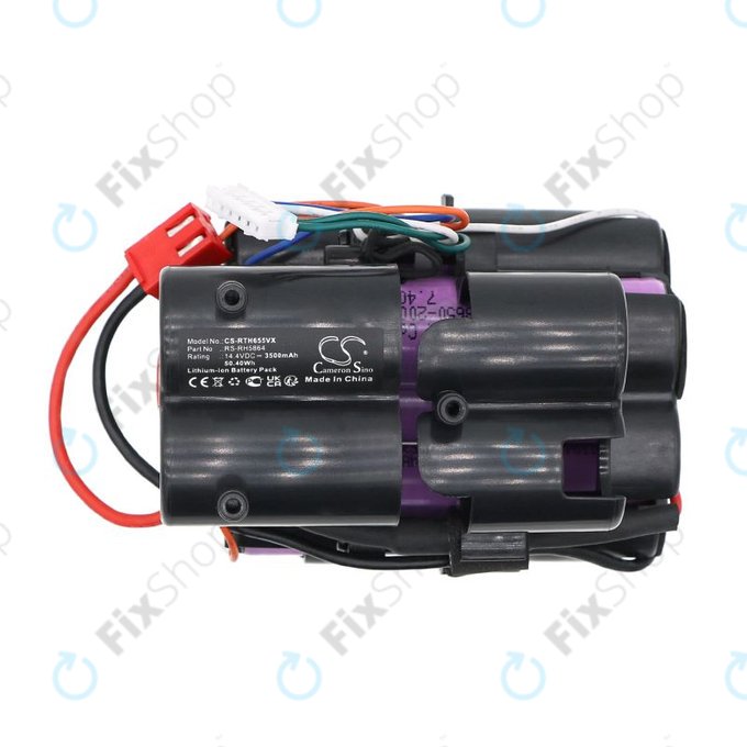Batteria per Rowenta Moulinex MS654WI BA0, RH6547 RH6545 RS-RH5864, Li-Ion, 3500mAh, 14.4V, HQ
