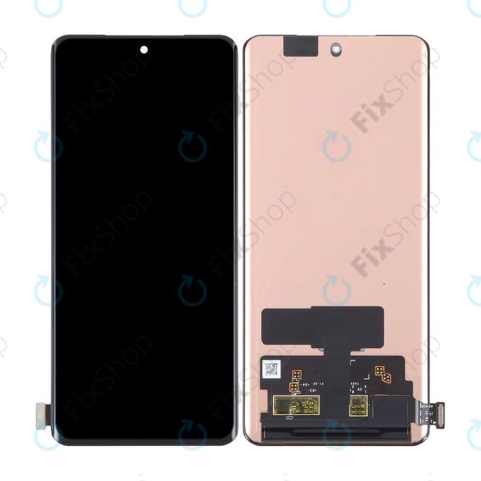 Schermo OLED per Oppo Reno 10 Pro CPH2525, Vetro touch senza cornice