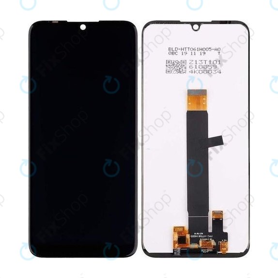 Schermo LCD per MotGoldla Moto E6 Plus, Vetro touch senza cornice