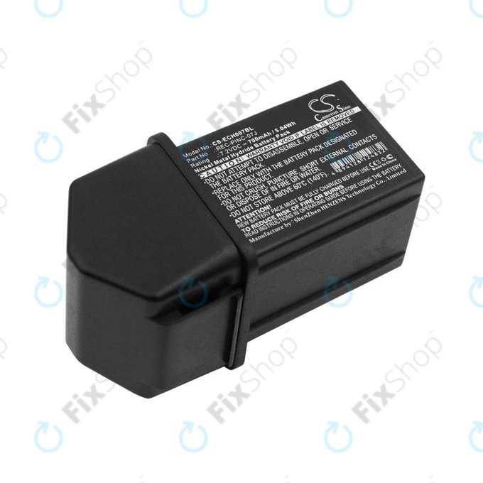 Batteria per Elca CONTROL-0, PINC 07MH, Ni-MH, 700mAh, 7.2V, HQ