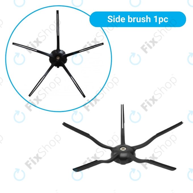 Set standard per Xiaomi Roborock S5 Max, S6, S6 MaxV, S6 Pure, Xiaowa E3, Black