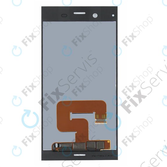 Schermo LCD per Sony Xperia XZ1 G8341, Silver, Vetro touch senza cornice