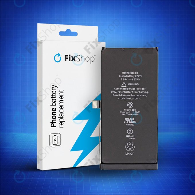 Batteria per iPhone 12 Mini, 2227mAh