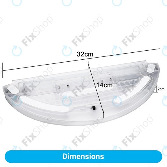 Serbatoio dell'acqua per Xiaomi Mi Robot Vacuum Mop 2 Lite, 2 Pro