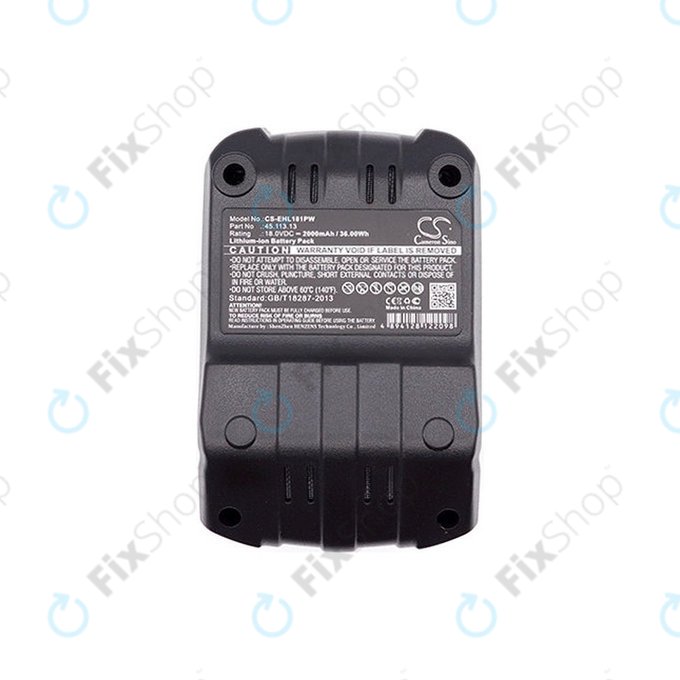 Batteria per Einhell RT-CD 18/1 Li, 45.113.13, Li-Ion, 2000mAh, 18V, HQ