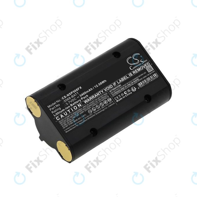 Batteria per Nightstick 5566, 5568, 5568-BATT, Li-Ion, 3400mAh, 3.7V, HQ