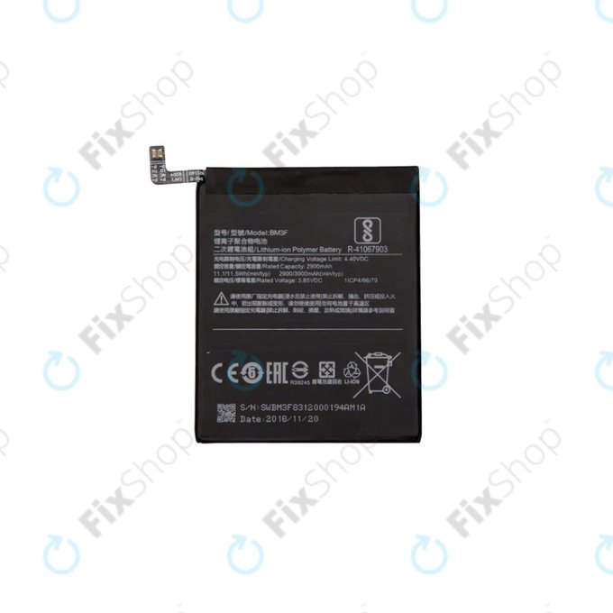 Batteria per Xiaomi Mi 8 Pro, BM3F, 3000mAh