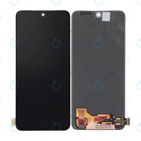Schermo OLED per Xiaomi Redmi Note 12S, Vetro touch senza cornice