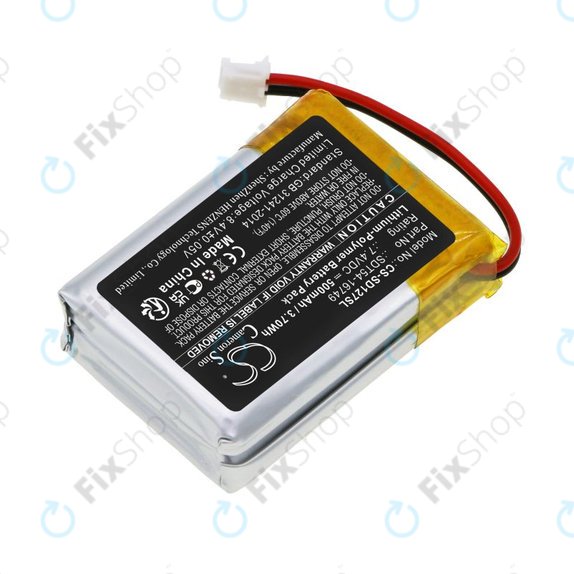 Batteria per Sportdog Sd-1275/875, SDT54-16749, Li-Pol, 500mAh, 7.4V, HQ