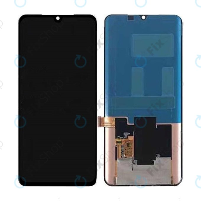 Schermo OLED per Xiaomi Mi Note 10, Mi Note 10 Pro, Mi Note 10 Lite, Vetro touch senza cornice