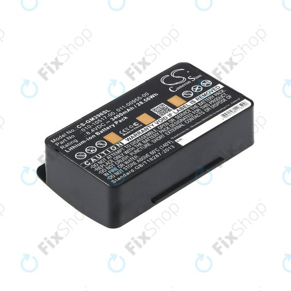 Batteria per Garmin GPSMAP, 010-10517-00, Li-Ion, 3400mAh, 8.4V, HQ