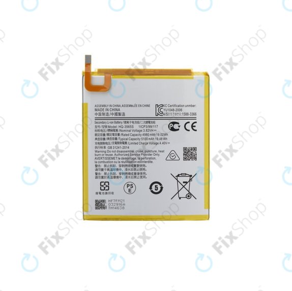 Batteria per Samsung Galaxy Tab A9 8.7" X110, X115, 3565S, 5100mAh